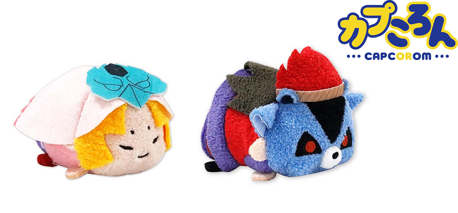 カプころん ぬいぐるみシリーズ」に“大神”のウシワカとオキクルミが登場