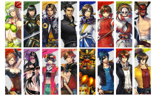 戦国BASARA バトパ」新武将の布ポスター＆アクスタを予約開始