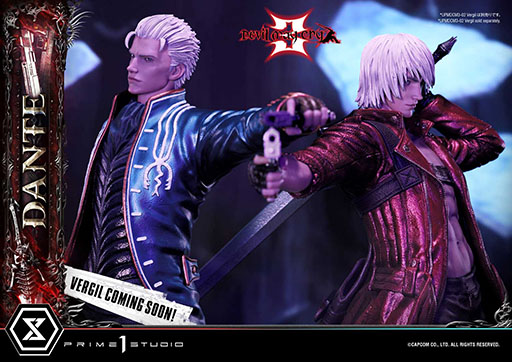 Devil May Cry 3」のダンテを1/4スケールで立体化。来年以降の発売に