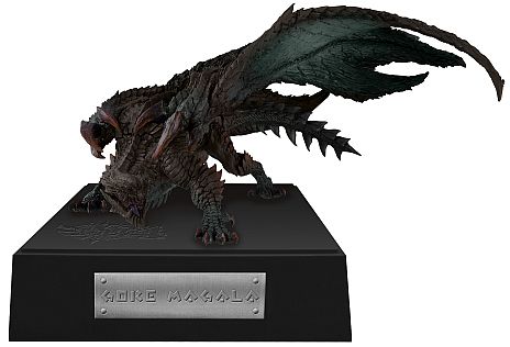 一番くじ モンスターハンター4」が3月中旬発売。約26cmの黒蝕竜「ゴア