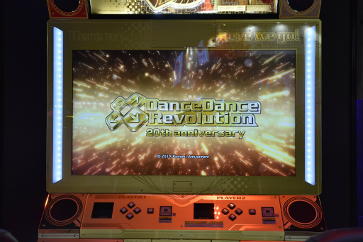 JAEPO2019］黄金のDDR筐体！「DanceDanceRevolution 20th anniversary