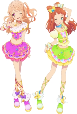 アイカツスターズ！オフィシャルショップ」に早乙女あこと香澄真昼の