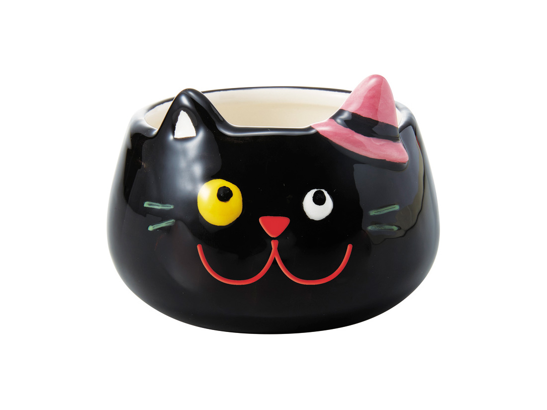 デザートカップ 黒猫フェイス | 陶器のデザートカップ | お菓子・パン