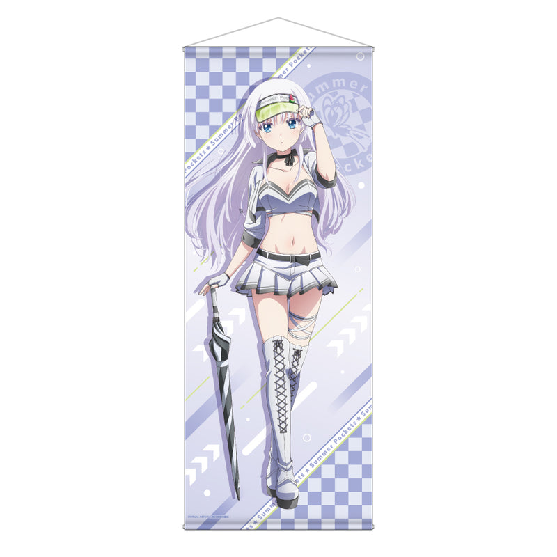 Summer Pockets 等身大タペストリー / 鳴瀬 しろは| アニメ グッズ