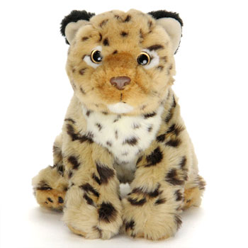 動物 生物 ぬいぐるみ リアルアニマルファミリー ヒョウ 子