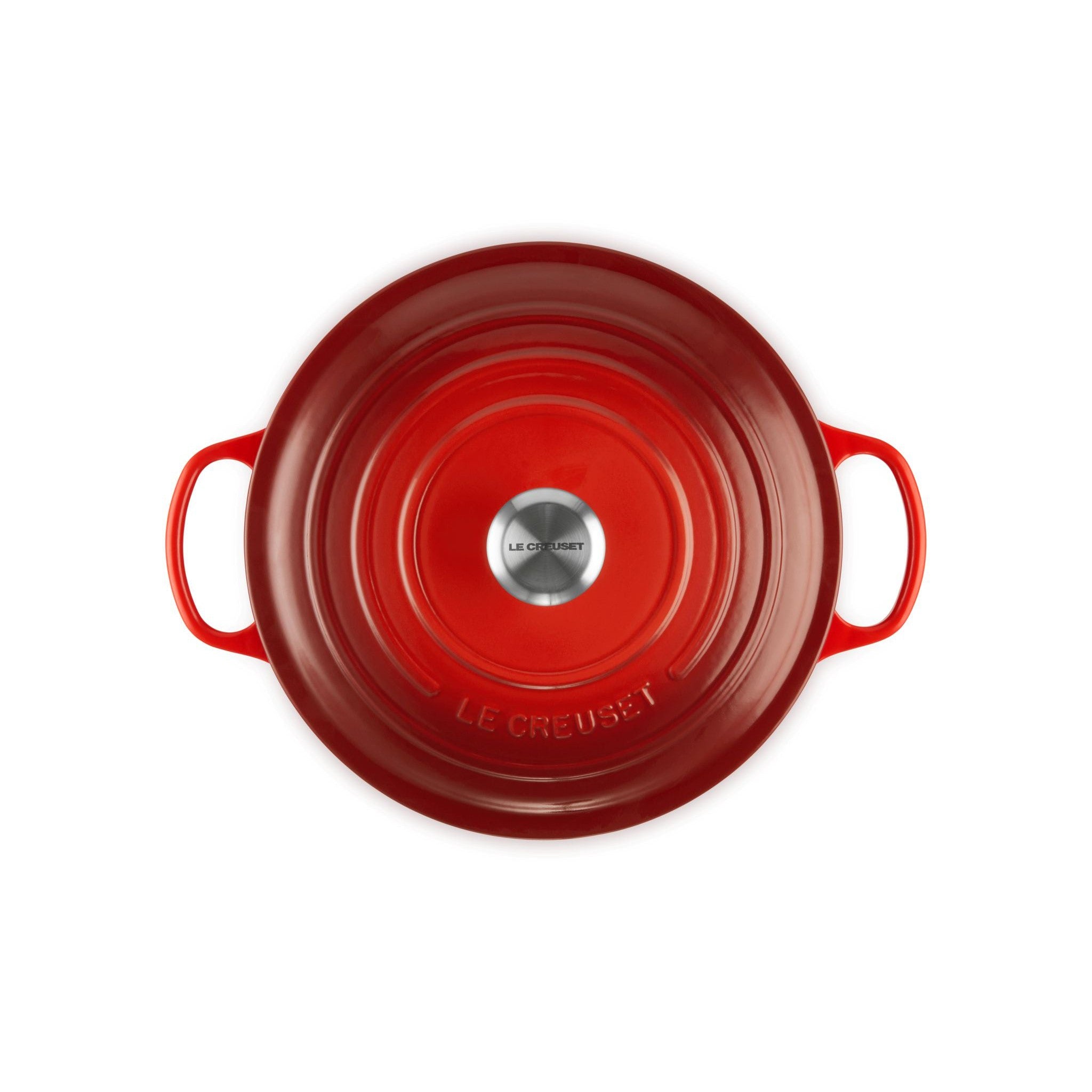 Le Creuset - 6.7L Cherry/Cerise Red French Oven (28 cm