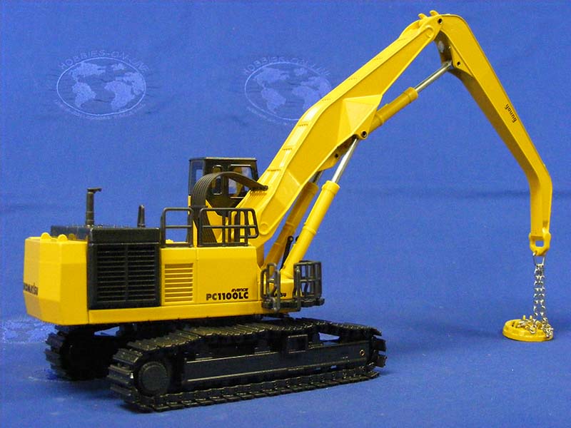 Buffalo Road Imports. Komatsu PC1100-6 with magnet attachment