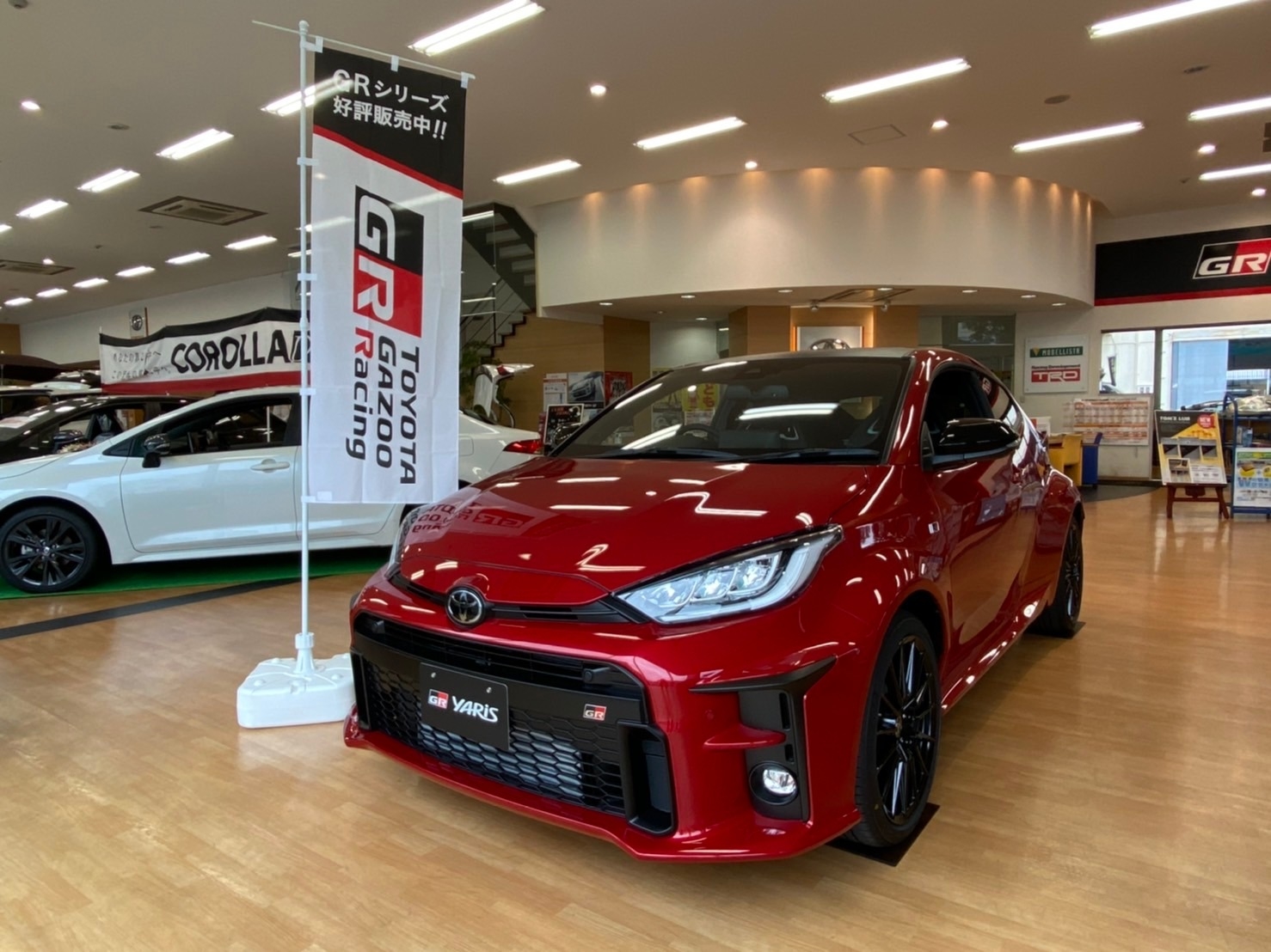 GRヤリス期間限定特別展示中