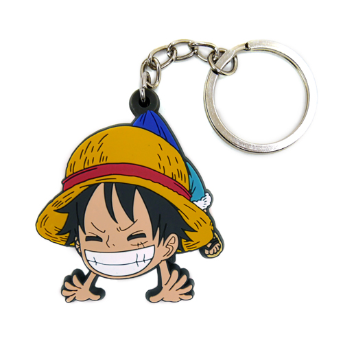 ルフィ つままれキーホルダー（幼少時代Ver.） [ワンピース] | 公式