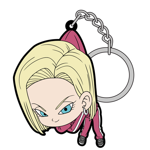 18号 つままれキーホルダー [ドラゴンボール超] | 公式キャラクター