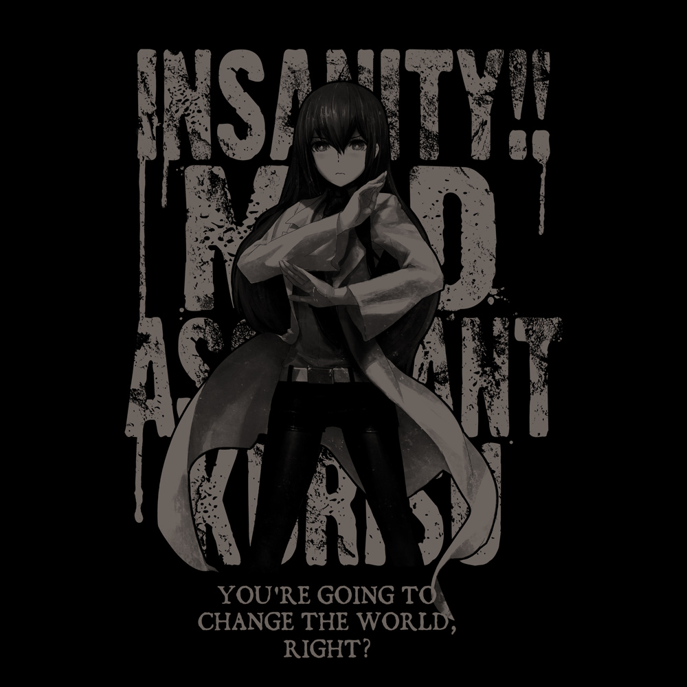 鳳凰院紅莉栖 Tシャツ [STEINS;GATE] | キャラクター公式グッズ