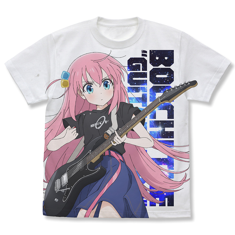 後藤ひとり フルグラフィックTシャツ Playing the guitar Ver. [アニメ