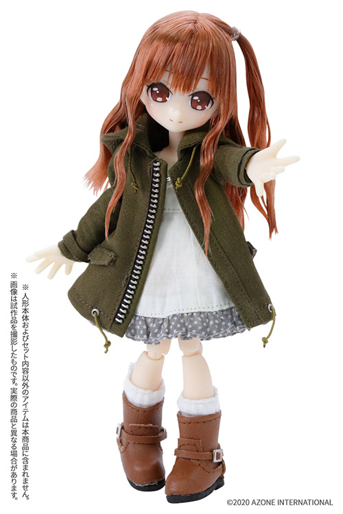 PIC317【1/12サイズドール用】1/12 モッズコートII [ピコニーモ