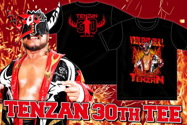 天山広吉「TENZAN 30th」Tシャツ [新日本プロレスリング] | 公式