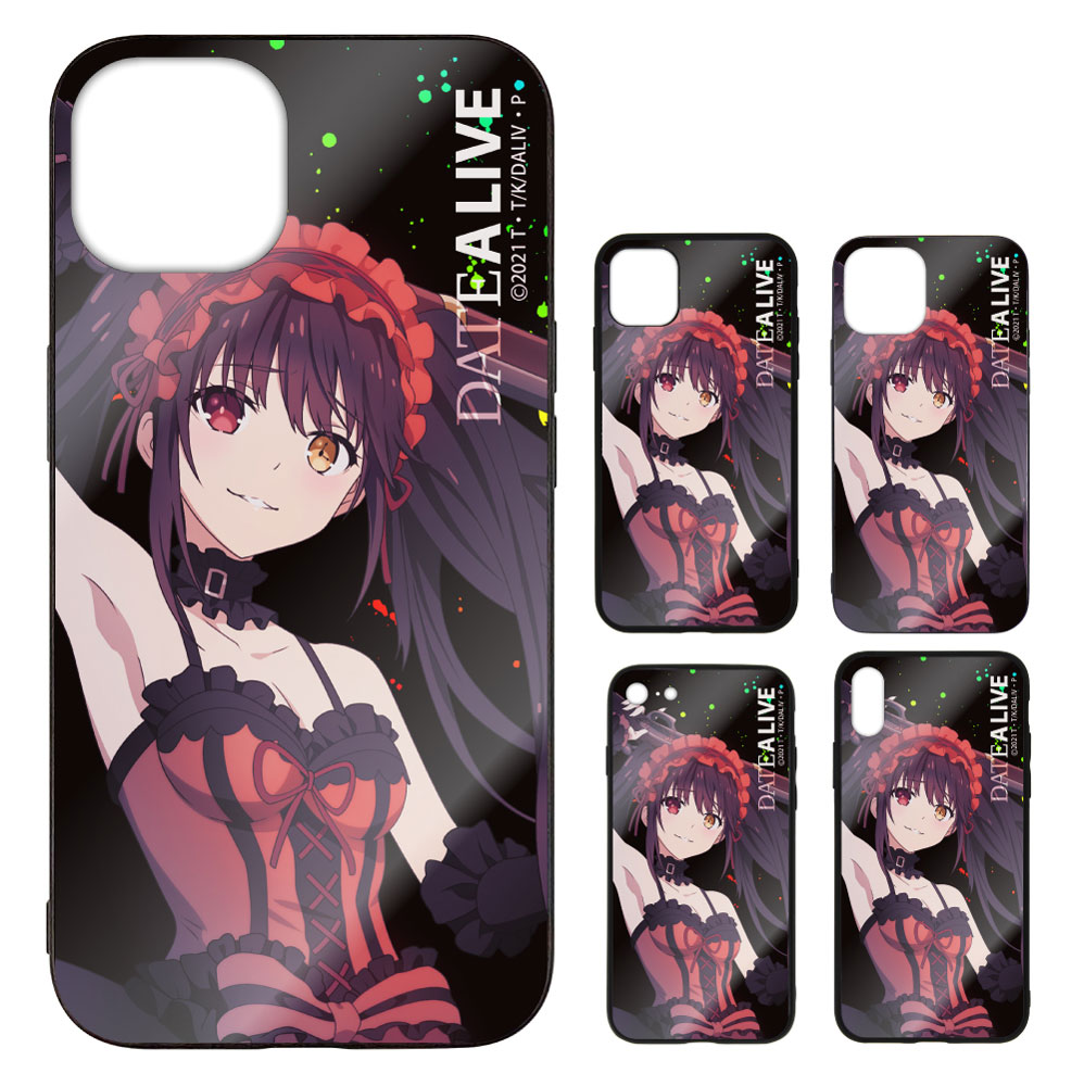 時崎狂三 強化ガラスiPhoneケース [デート・ア・ライブIV] | 二次元