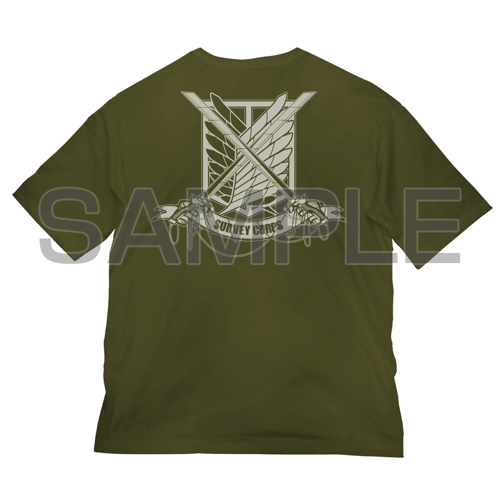 調査兵団 ビッグシルエットTシャツ [進撃の巨人] | 公式キャラクター