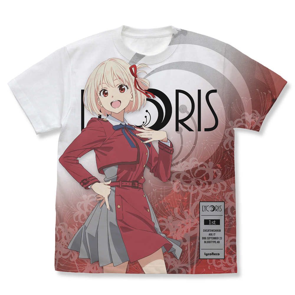 錦木千束 フルグラフィックTシャツ [リコリス・リコイル] | 二次元