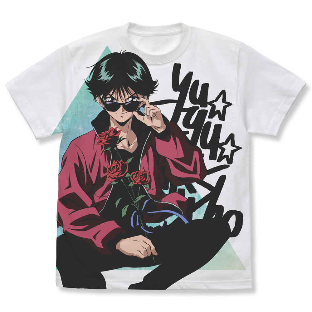 描き下ろし 浦飯幽助 フルグラフィックTシャツ 花束Ver. [幽☆遊☆白書