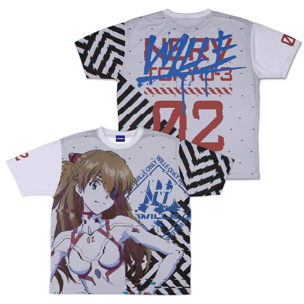 アヤナミレイ（仮称） フルカラーTシャツ [EVANGELION] | 公式