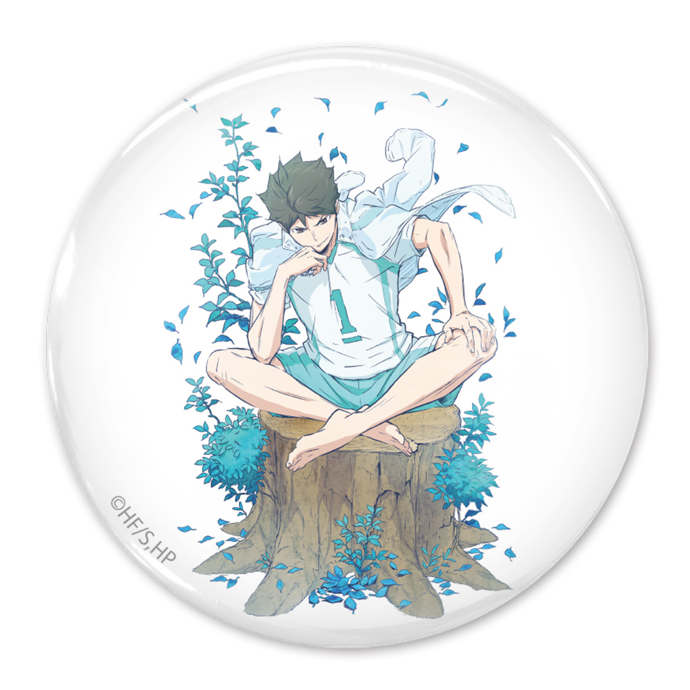 及川徹 65mm缶バッジ Ver.2.0 [ハイキュー!!] | キャラクター公式