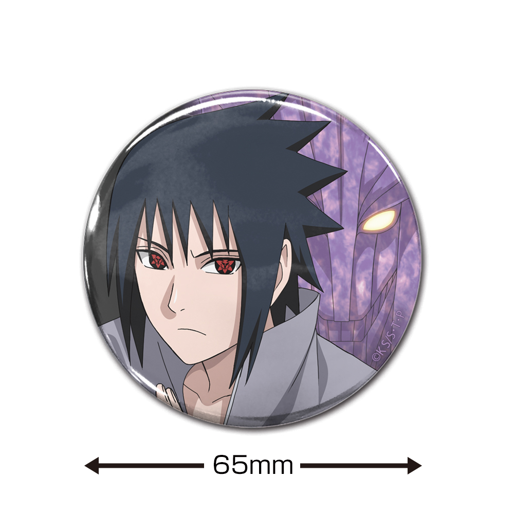 描き下ろし うちはサスケ 65mm缶バッジ [NARUTO-ナルト- 疾風伝