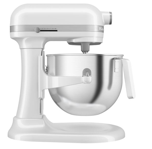 KitchenAid Heavy Duty Bowl-Lift Stand Mixer 6.6Ltr White