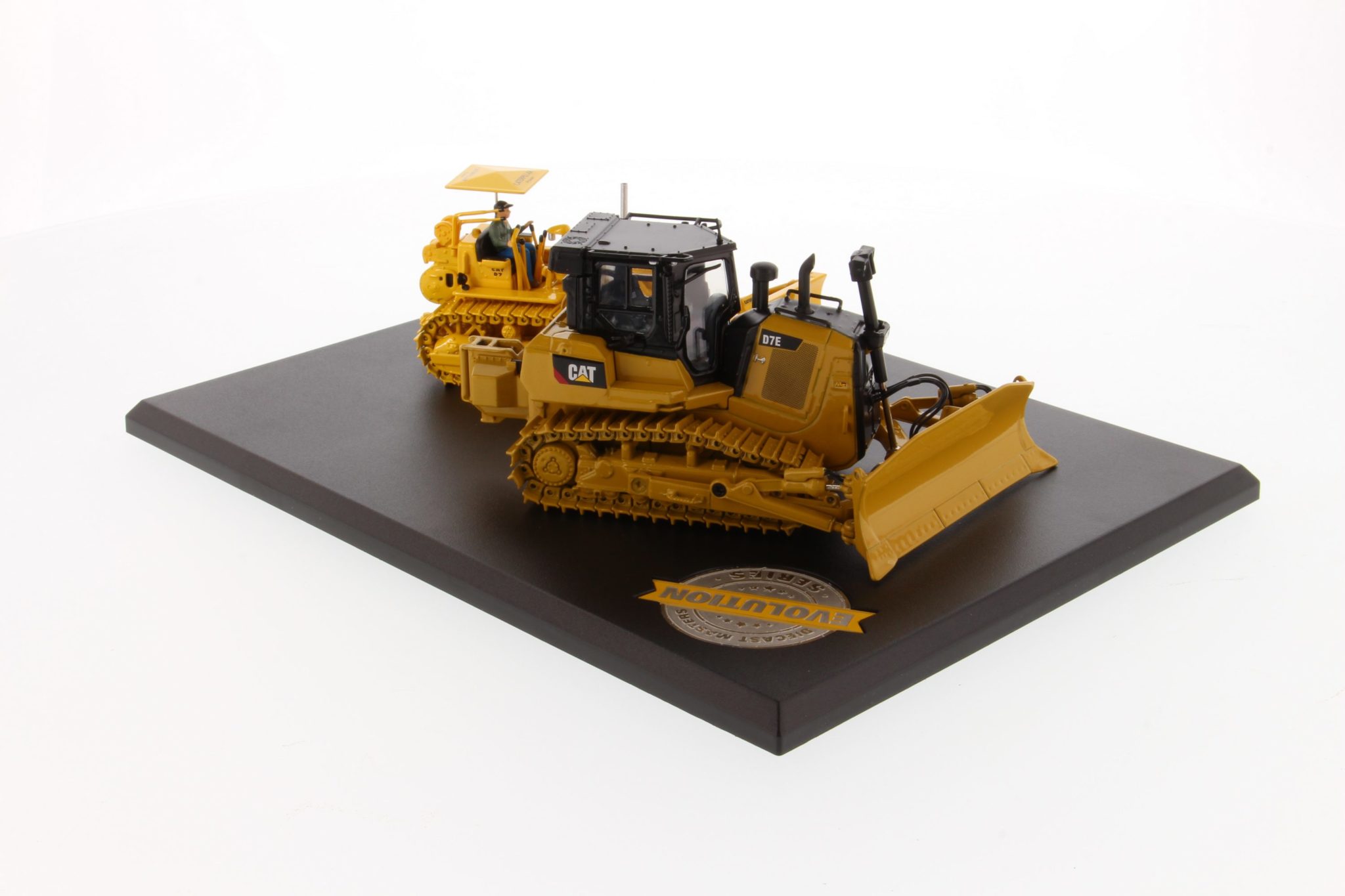 Cat Diecast D7 (17A) & D7E Electric Drive Track-Type Tractor