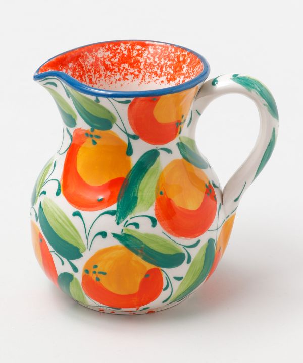 Fromスペイン】JUG（ARTESANIA LEON -レオン-）(COLORFUL FLOWER