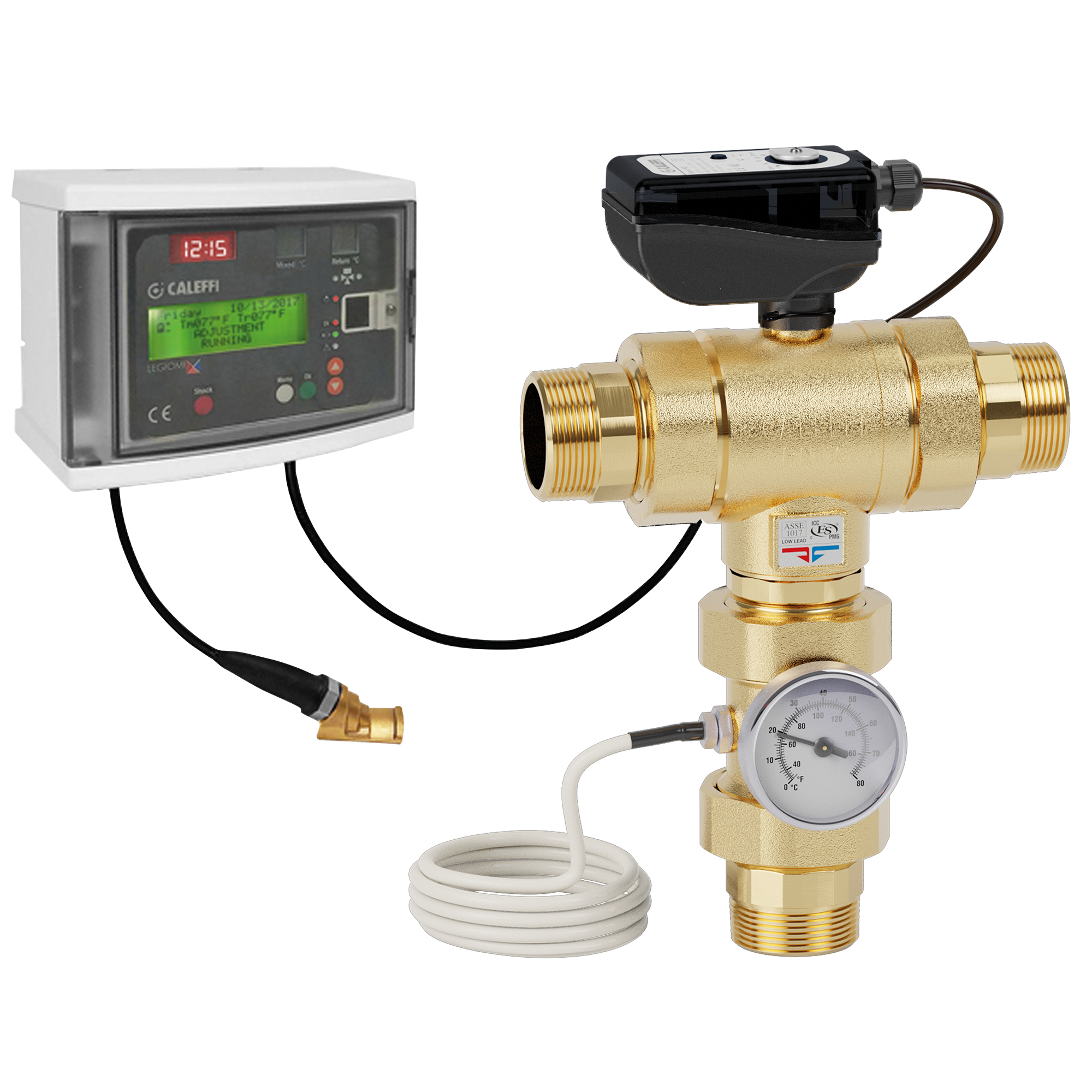 LEGIOMIX®, Electronic mixing valve (NPT) | Caleffi S.p.a.