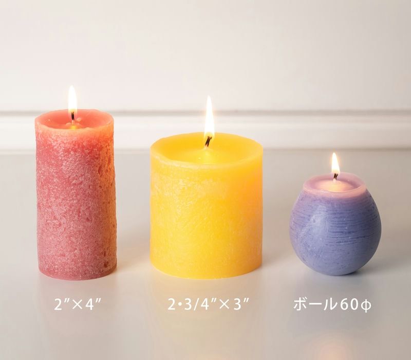 ナチュレ「2”×4”」（アイボリー） | キャンドルワールド