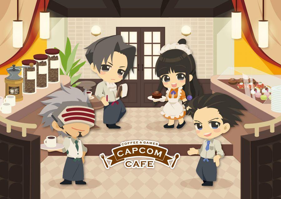 カプコンカフェ×「逆転裁判」コラボ開催決定！｜株式会社カプコン