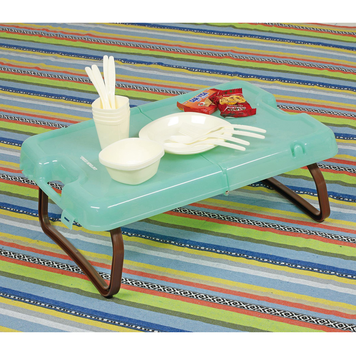 ピクニックテーブル＆食器セット - アウトドア・キャンプ用品