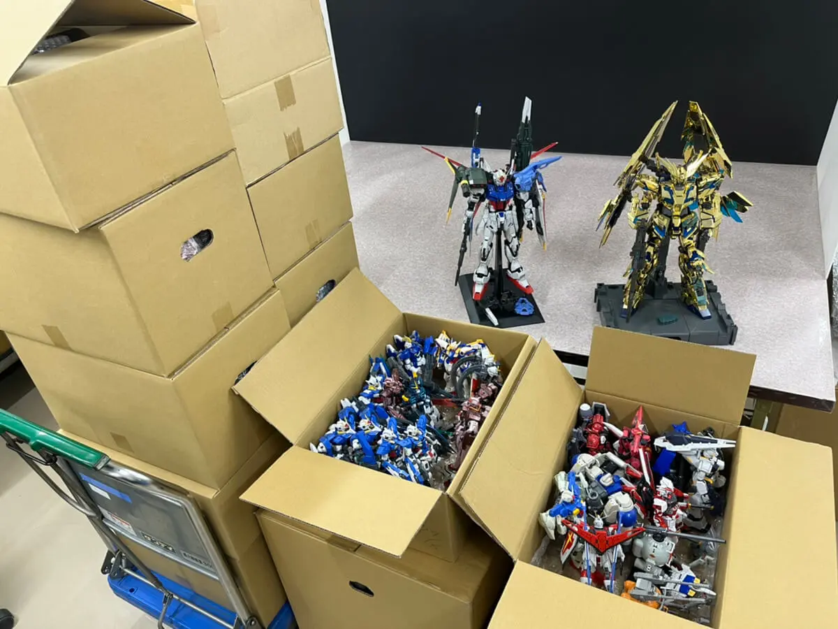 出張】東京都板橋区のプラモデル買取実績｜PGフェネクスやMGダブルオー