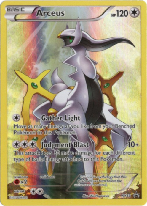アルセウス CP2 海外版 英語版 プロモ Arceus - XY83 -【Card Chicken】