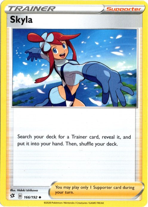 フウロ 海外版 英語版 Skyla - 166/192 -【Card Chicken】