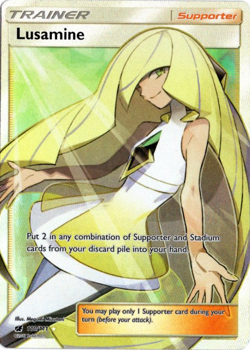 ルザミーネ SR 海外版 英語版 Lusamine - 110/111 -【Card Chicken】
