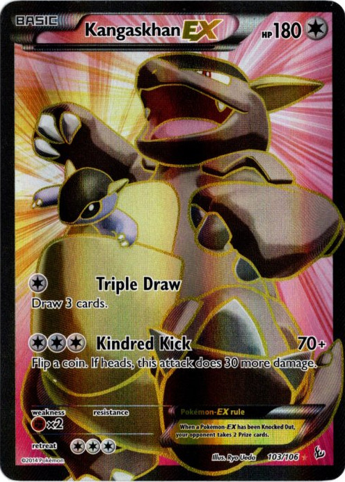 ガルーラEX SR 海外版 英語版 Kangaskhan EX - 103/106 -【Card Chicken】