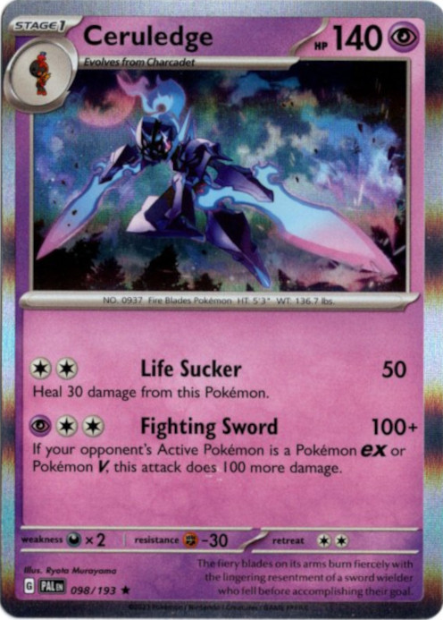 ソウブレイズ 海外版 英語版 Ceruledge - 098/193 -【Card Chicken】