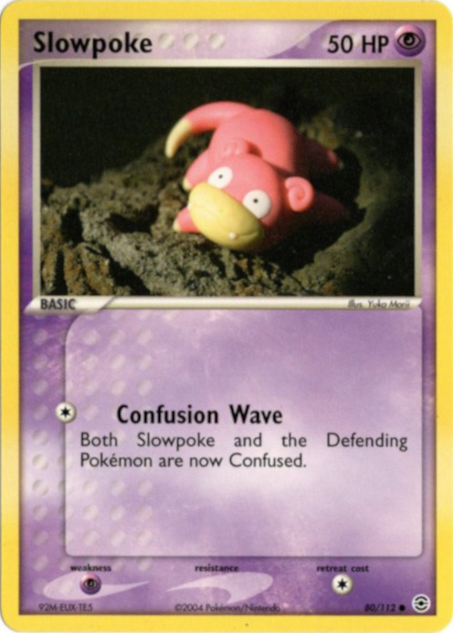 ヤドン 海外版 英語版 Slowpoke - 80/112 -【Card Chicken】