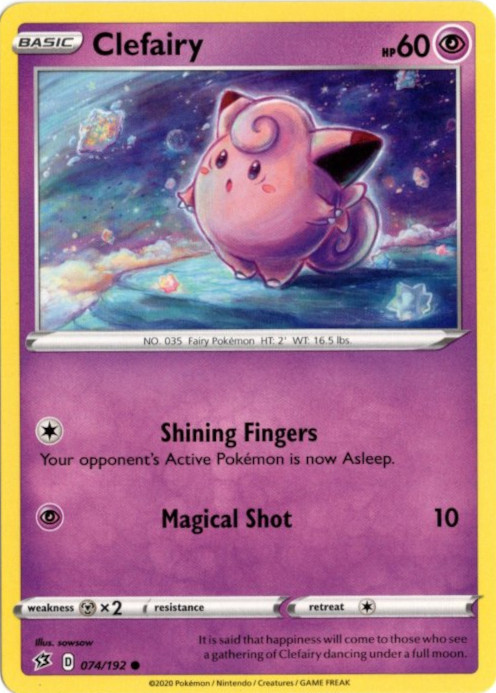 ピッピ 海外版 英語版 Clefairy - 074/192 -【Card Chicken】