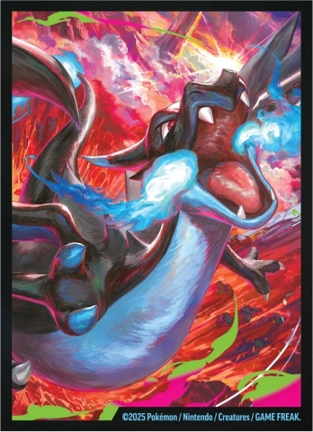 ポケモンカードデッキシールド海外公式デッキシールド【メガリザードン
