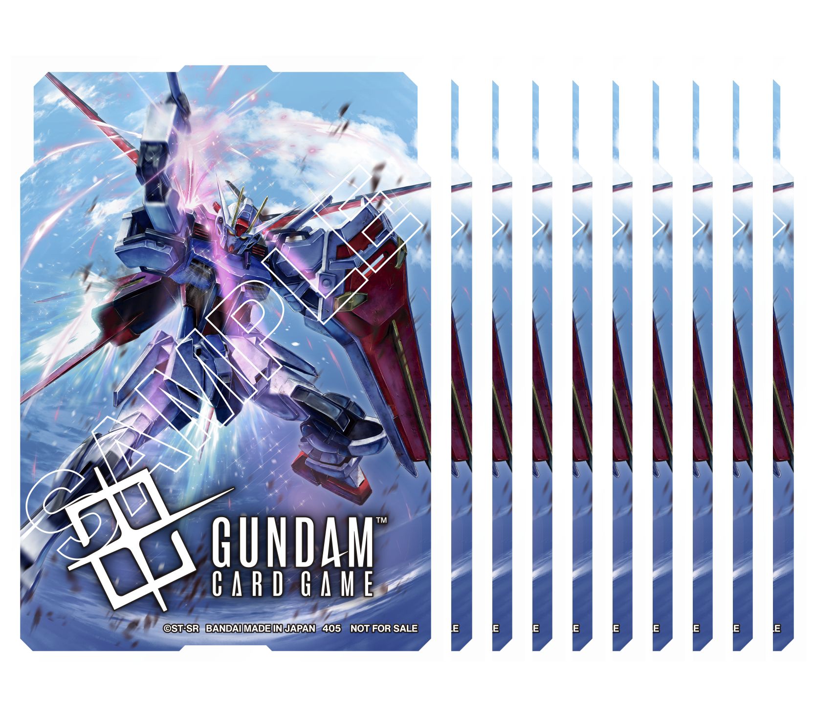 新品】リソースカード用スリーブ×10枚 エールストライクガンダム