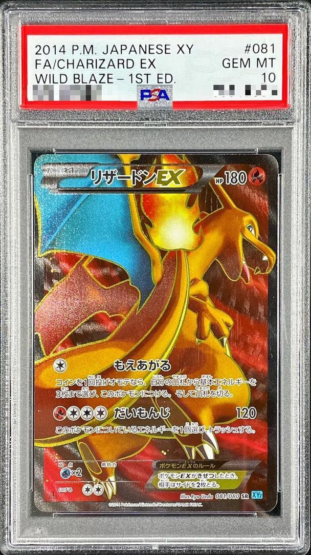 ク*ブ様 メガリザードンX EX SAR PSA鑑定10濃厚 ク*ブ様 メガ