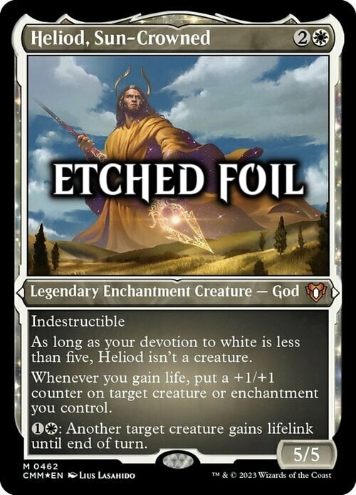 Heliod, Sun-Crowned Commander Masters Collectors | Magic | CardTrader