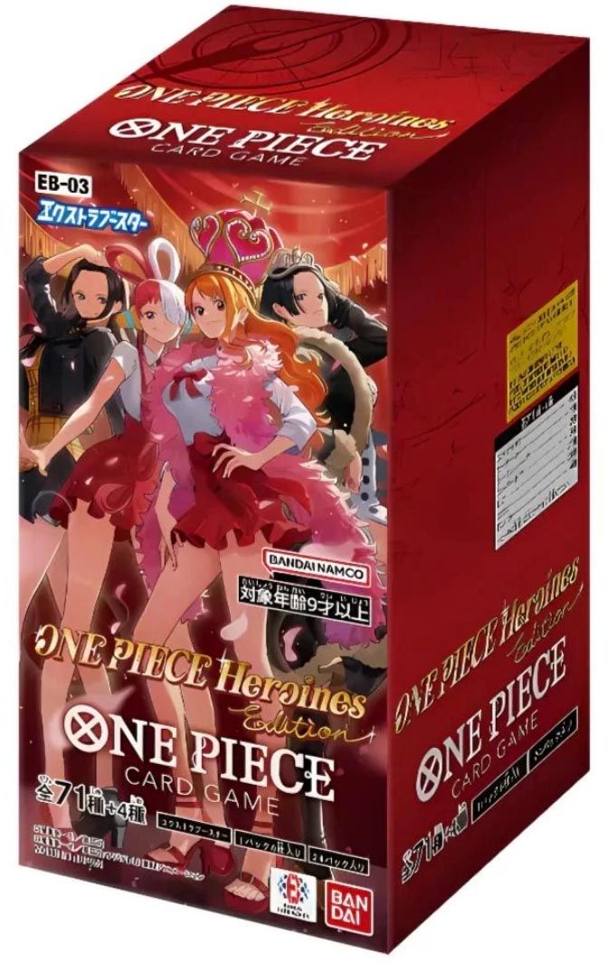 One Piece TCG - Heroines Edition EB-03 Booster Display (JAP