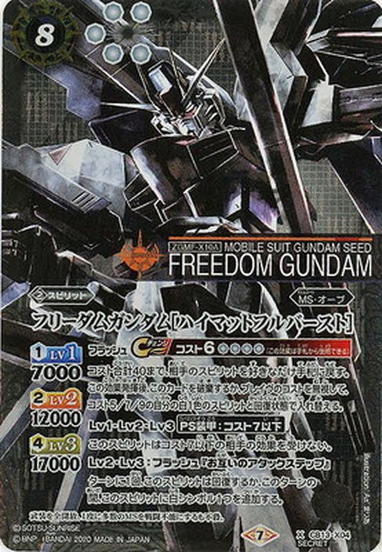 2020/7)(SECRET)フリーダムガンダム[ハイマットフルバースト]【X-SEC