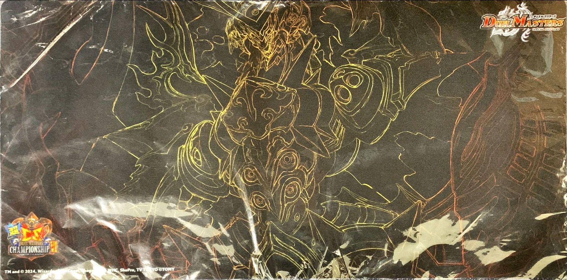 プレイマット『[超CSVI](線画)ヴァルキリアス・武者・ムサシ「弐天