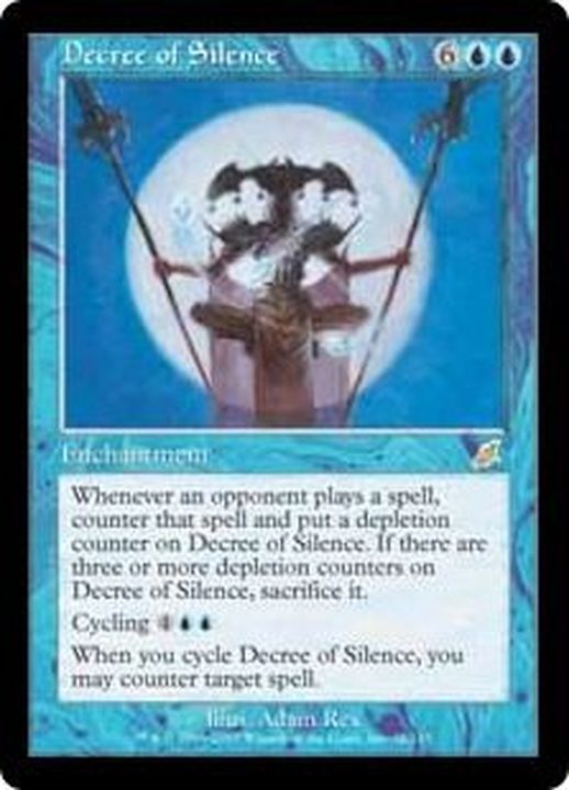 PLD]静寂の命令/Decree of Silence《日本語》【SCG】