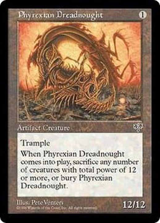 PLD]ファイレクシアン・ドレッドノート/Phyrexian Dreadnought《英語