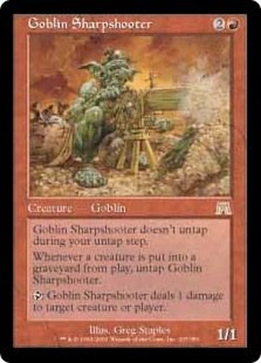 PLD]ゴブリンの名手/Goblin Sharpshooter《日本語》【ONS】